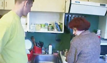 ضخیم آلمانی Cougar Gangbang سکس با پسر عمم Bukkake